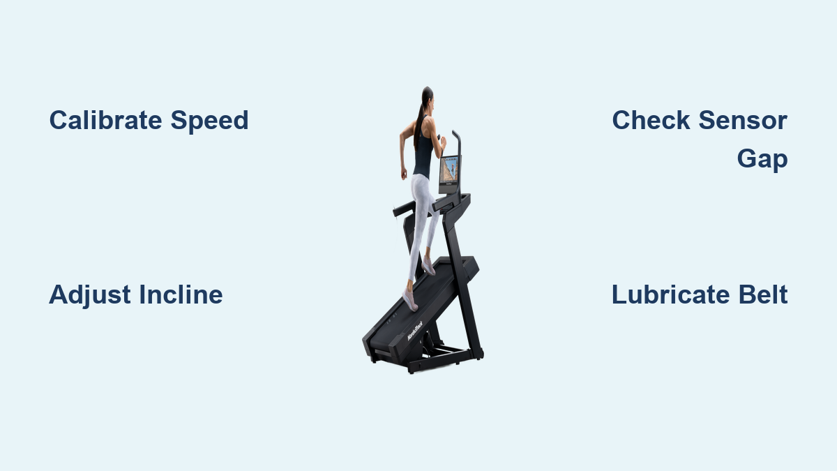 Calibrating Treadmill How to Calibrate a NordicTrack Treadmill
