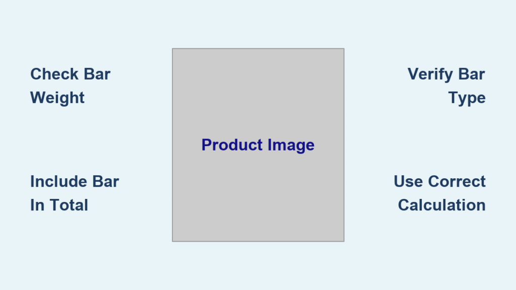 Barbell Bar Weight Guide: How to Choose the Right One