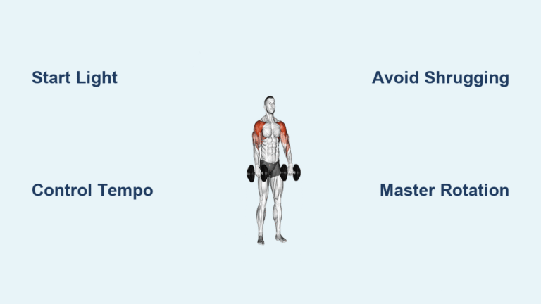 Dumbbell Cuban Press Guide
