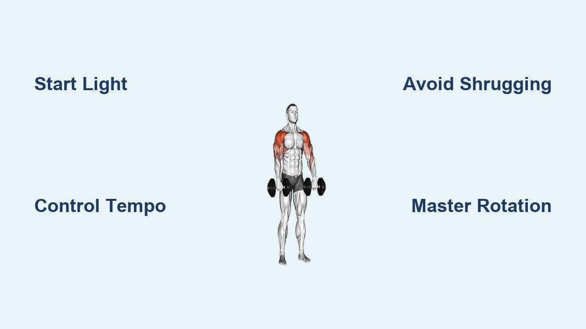 Dumbbell Cuban Press Guide