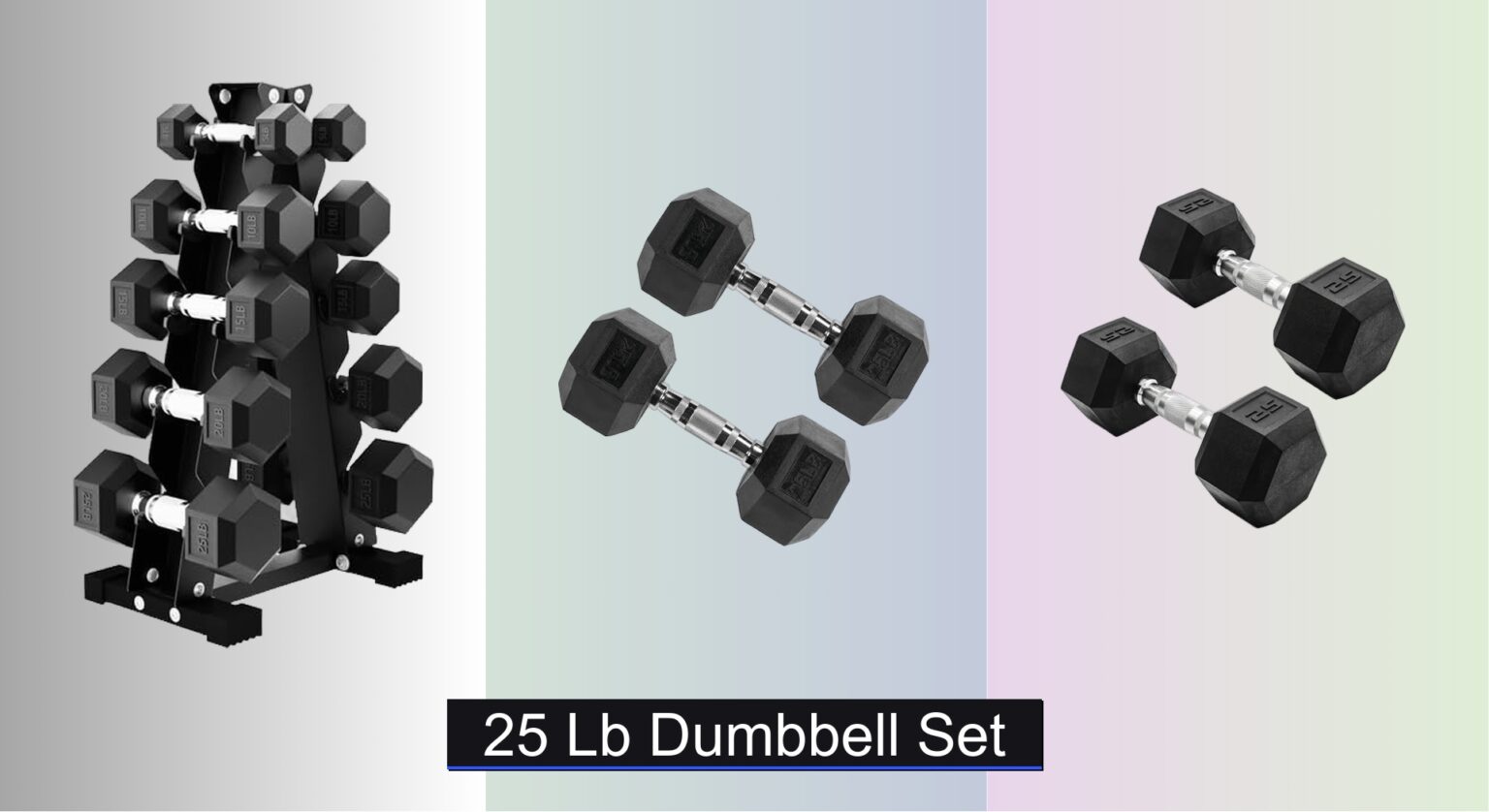 6 Best 25 lb Dumbbell Sets of 2026