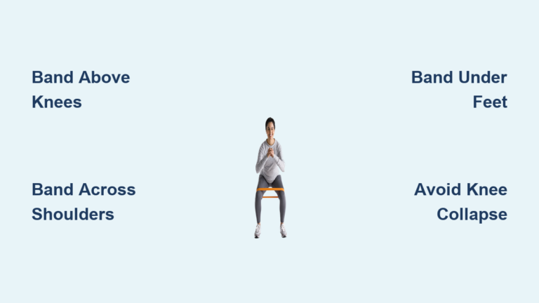 How to Do Squats with Resistance Bands