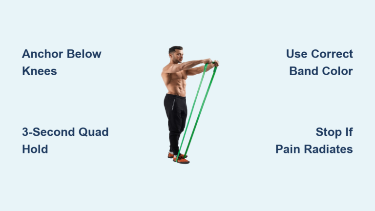 How to Use Resistance Bands for Knee Pain Relief