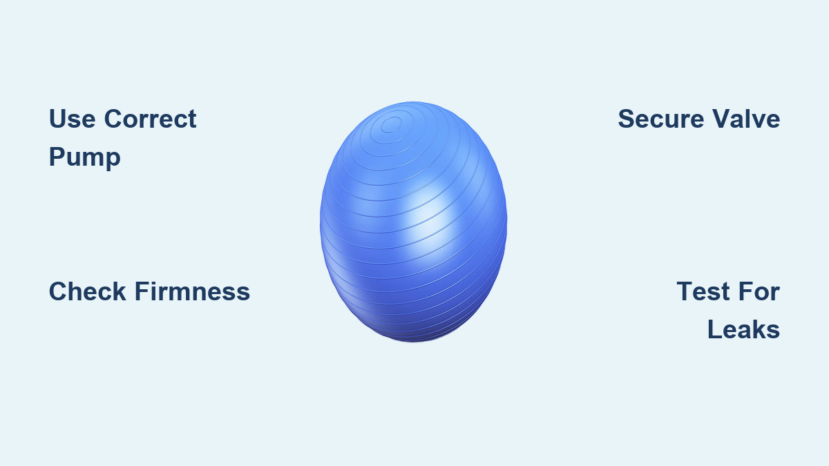 How to Inflate a Stability Ball: Quick Steps